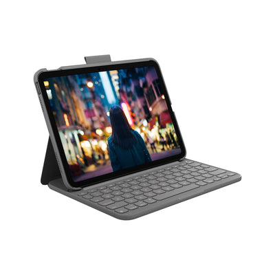 Logitech Slim Folio for iPad 10th Gen - Graphite