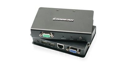 USB VGA KVM CONSOLE EXTENDER ACCESS YOUR COMPUTER UP TO 500FT