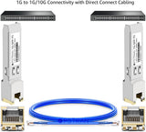 1000BASE-T SFP RJ45 Copper Transceiver Module Compatible with Brocade
