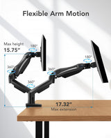 Startech ARMPIVWALL Monitor Arm Wall Mount Full Motion