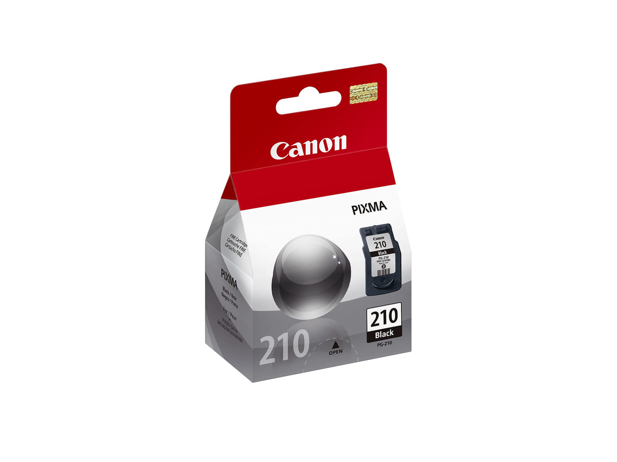 Canon Genuine Canon PG-210 Ink Cartridge, Black