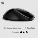 HP 250 Dual Mouse - for Computer or Laptop - Multi-OS & Device Compati