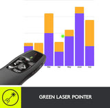 Logitech Professional Presenter R800, Wireless Presentation Clicker Re