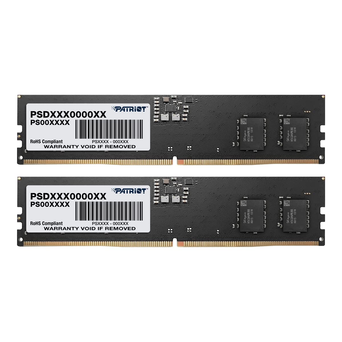 Patriot Signature Line Series DDR5 RAM 32GB (2 x 16GB) 4800MHz Mémoire