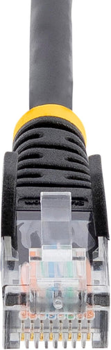 StarTech.com 100ft Black Cat5e Snagless RJ45 UTP Patch Cable - 100 ft