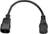 StarTech.com 10 ft 14 AWG Computer Power Cord Extension - C14 to C13 -