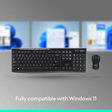 Logitech MK250 Compact Wireless Keyboard and Mouse
