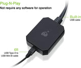 IOGEAR Portable USB Crash Cart Adapter – Plug-N-Play – Programmable Ma