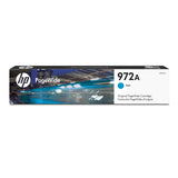 HP 972A Cyan Original PageWide Ink Cartridge (L0R86AN) L Cyan
