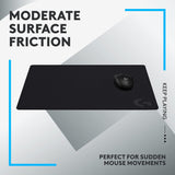 Logitech G640 Large Cloth Gaming Mouse Pad, Optimized for Gaming Senso