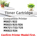 Lexmark Toner F/ 58D1U00 UHY RTN PROG