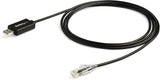 StarTech.com 6 ft (1.8 m) Cisco USB Console Cable - USB to RJ45 Rollov