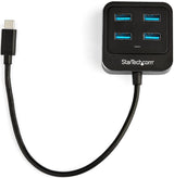 StarTech.com 4-Port USB C Hub - USB-C to 4X USB-A Ports - SuperSpeed 1