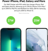 Bloc chargeur USB-C Belkin 30W - Câble USB-C vers Lightning inclus