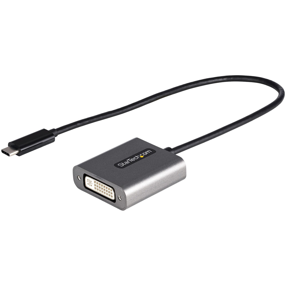 StarTech.com USB C to DVI Adapter - 1920x1200 USB Type C to DVI-D Disp