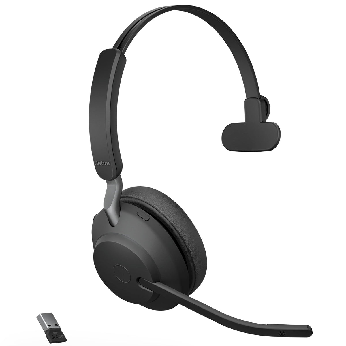 Jabra Evolve2 65 - USB-A UC Mono - Noir Dongle USB-A Toutes Plateformes Si