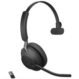 Jabra Evolve2 65 - USB-A UC Mono - Noir Dongle USB-A Toutes Plateformes Si