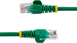 Câble Ethernet Cat5e StarTech.com – 7,6 m – Vert – Cordon de raccordement – Snagless