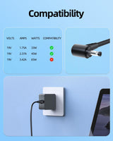 Superer UL Listed AC Charger Fit for Asus Q324 Q324U Q324UA Q324UAK 2-