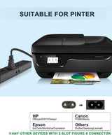 Printer Power Cord Compatible with HP,Canon,Epson Printer Power Cable