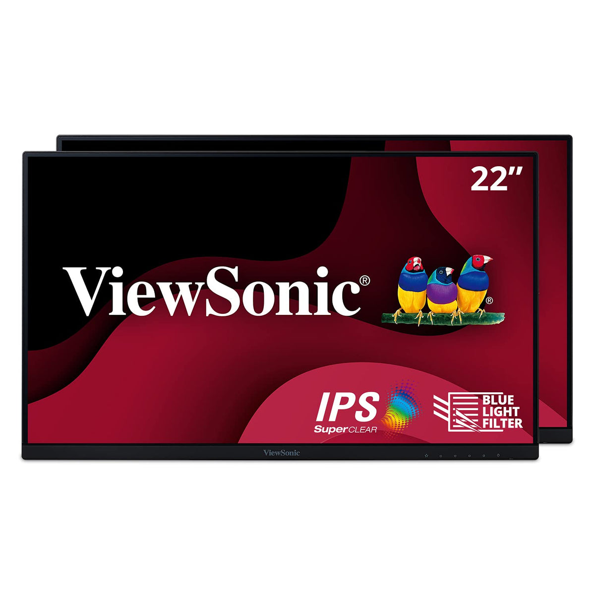 Moniteur IPS sans cadre 22 pouces ViewSonic VA2256-MHD_H2