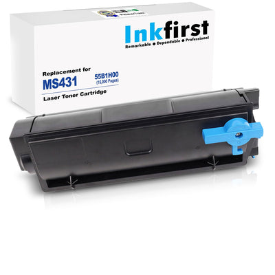 Inkfirst Compatible Toner Cartridge 55B1H00 Replacement for Lexmark MS