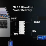 USB C Multiport Adapter 4K 60HZ HDMI/PD