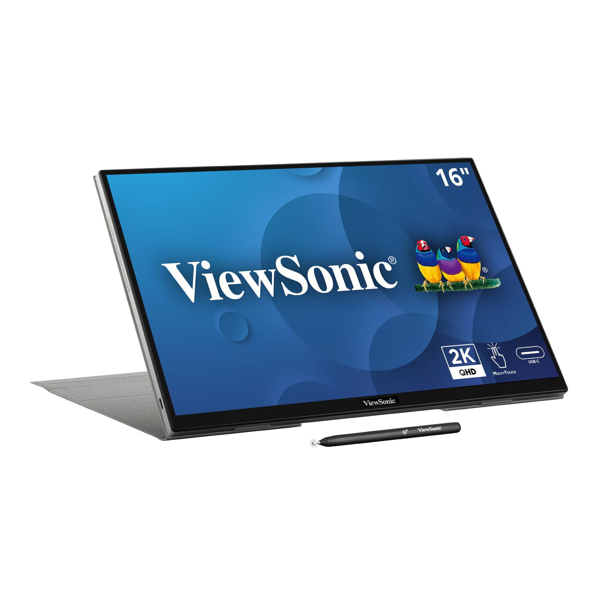 ViewSonic TD1656-2K 16 Inch WQXGA 1600p IPS Touchscreen Portable Monit