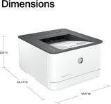 HP LaserJet Pro 3001dw Wireless Black & White Printer