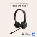 Jabra Evolve 20 SE Stereo UC Headset