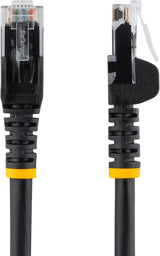 StarTech.com 50 ft CAT6 Ethernet Cable - Black CAT 6 Gigabit Ethernet
