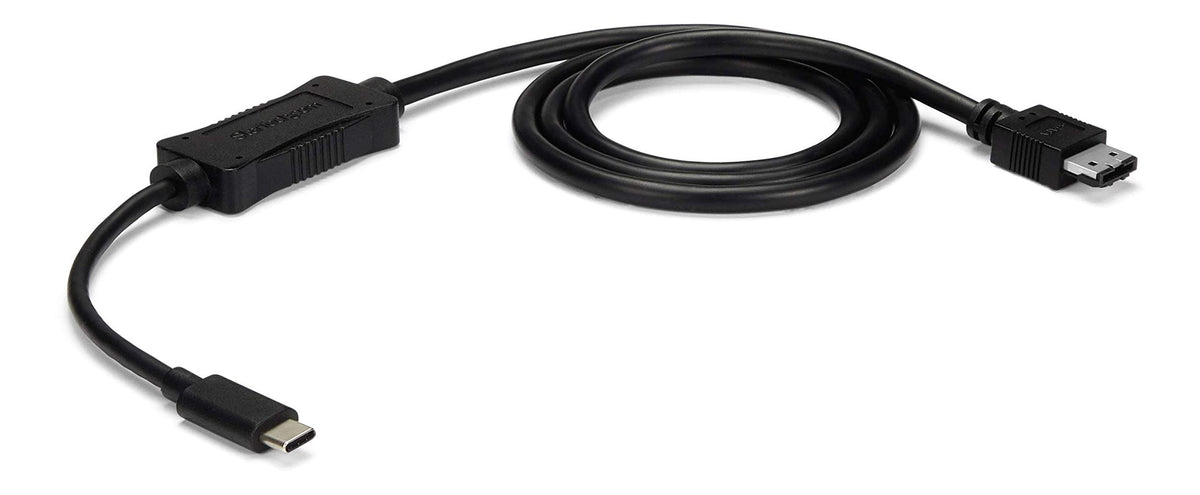 StarTech.com USB C to eSATA Cable - 3 ft / 1m - 5Gbp - for HDD/SSD/ODD