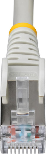 StarTech.com 6ft Gray CAT6a Ethernet Cable, Snagless RJ45, 10GbE, 100W
