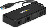 StarTech USB 3.0 Mini Dock, Dual DisplayPort 4K 60Hz Monitor Docking S