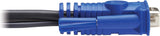 Tripp Lite 4-Port KVM Switch with Built-in VGA Cables Audio & USB for