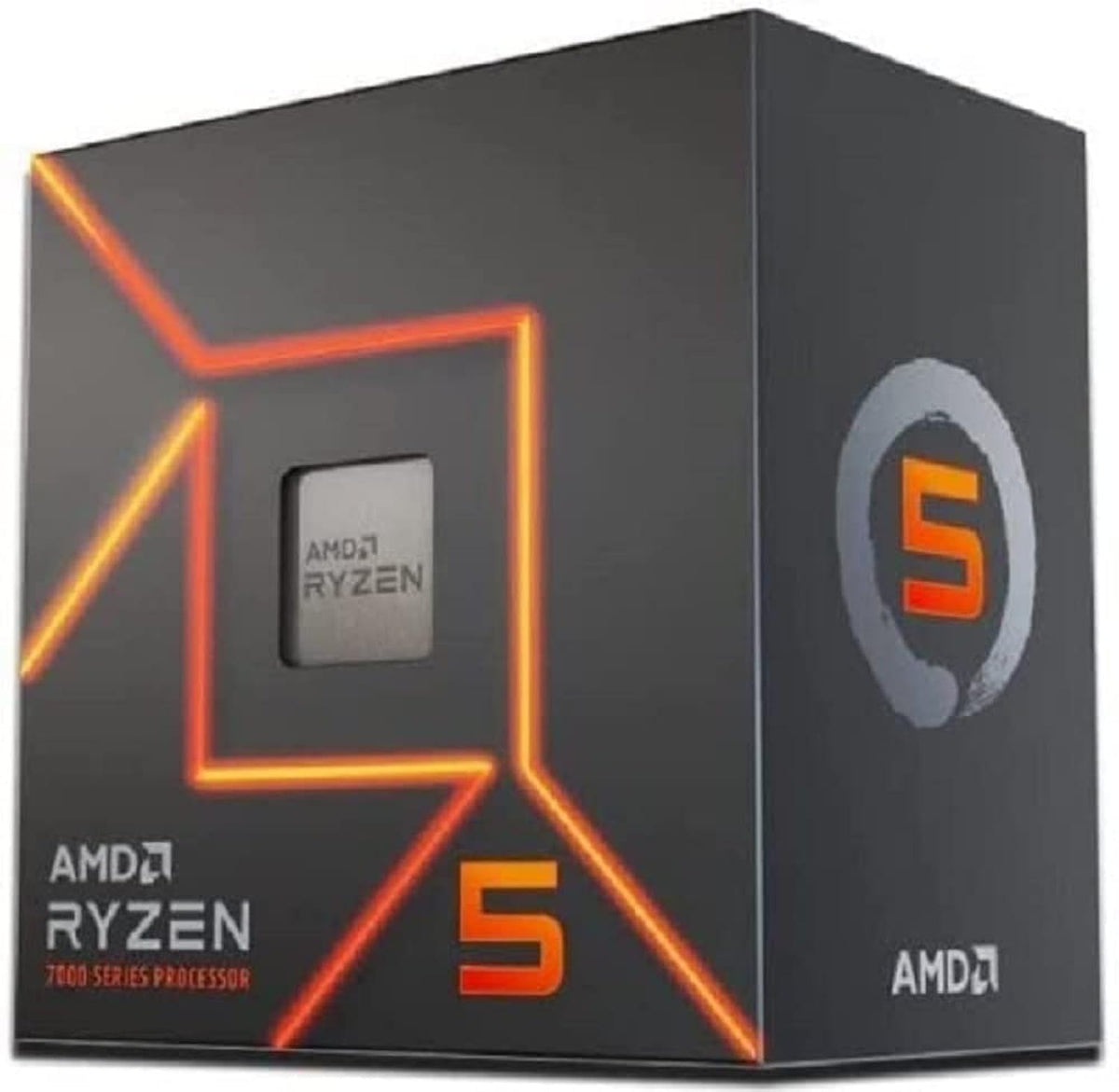 AMD Ryzen™ 5 7600 6-Core, 12-Thread Unlocked Desktop Processor