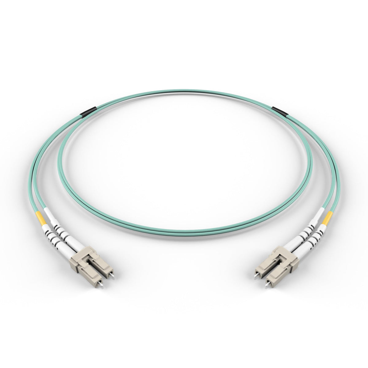 OM3 LC-LC 10Gb 50/125 Multimode Duplex Fiber Cable - 6 Meter (20ft) 6