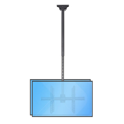 StarTech.com Dual TV Ceiling Mount, Hanging 2 Screen VESA Pole Mount f