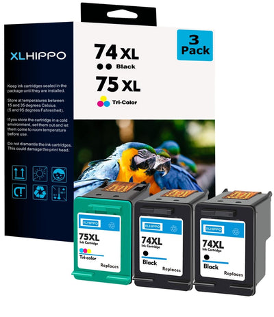 HP No. 75 Tricolor Inkjet Print Cartridge (CB337WN#140)