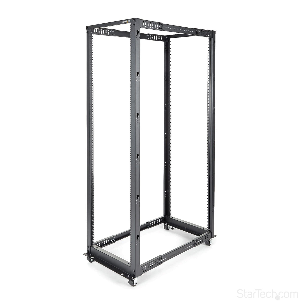 StarTech 42U 4-Post Server Rack, 19in Open Frame Rack with 40in (101cm