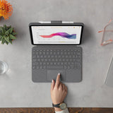 Logitech Combo Touch Detachable Keyboard Case for iPad (10th gen) - Ox