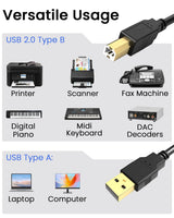 30FT Active USB 3.0 USB-A to USB-B Cable