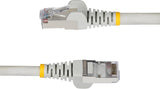 StarTech.com 6ft Gray CAT6a Ethernet Cable, Snagless RJ45, 10GbE, 100W
