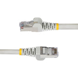 StarTech.com 10ft Gray CAT6a Ethernet Cable, Snagless RJ45, 10GbE, 100