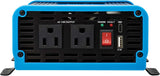 Tripp Lite 300W Compact Pure Sine Wave Power Inverter, 2 Outlets, 1 US