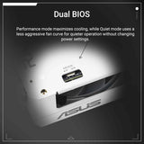 ASUS Dual Radeon™ RX 9060 XT 16GB GDDR6 White Edition (PCIe 5.0, 16gB