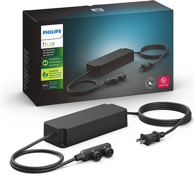 Philips Hue Outdoor 100W Power Supply Black - Connect Multiple Hue Out