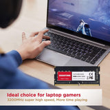 【DDR4 RAM Laptop Only】 GIGASTONE 8GB DDR4 3200MHz (2933MHz or 2666MHz)