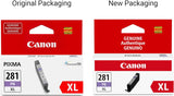 Canon Genuine Ink Cartridge CLI-281XL Photo Blue Ink CLI-281 XL Blue