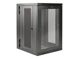 Tripp Lite 18U Wall Mount Rack Enclosure Server Cabinet, Hinged Back,